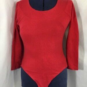 Vintage 90’s long sleeve red bodysuit